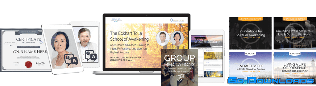 Eckhart Tolle School of Awakening 2019 Free Download