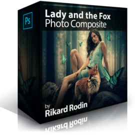 Kelvin Designs Lady and the Fox Photo Composite Free Download