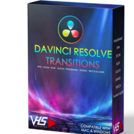 VHS Studio – VHS DaVinci Resolve Transitions Free Download