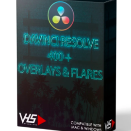 VHS Studio – VHS DaVinci Resolve 400+ Overlays & Flares Free Download