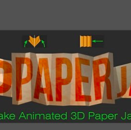 Aescripts 3D Paper Jam v1.2 for After Effects Free Download