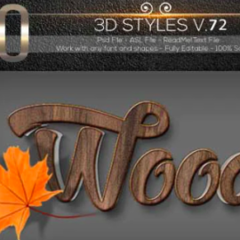 GraphicRiver – 10 3D Text Styles D_72 25291918 Free Download