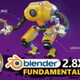 Skillshare – Blender 2.8X Fundamentals: Basic 3D Modeling and Look Development