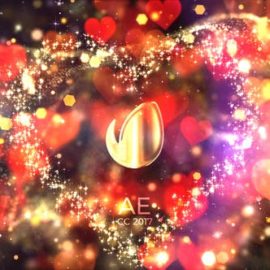 Videohive Glitter Love Titles 25574113 Free Download