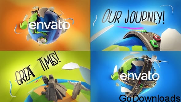 Videohive Travel Logo Reveals 23227867 Free Download