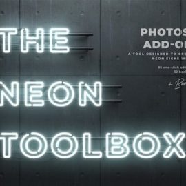 CreativeMarket – The Neon Toolbox 4542717