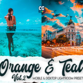 GraphicRiver – Orange & Teal Vol. 2 – 15 Premium Lightroom Presets 25657093