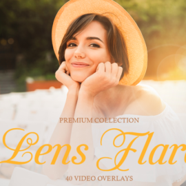 Lens Flare Effect Video Overlay Free Download