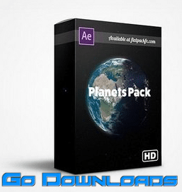 FlatPackFx – Realistic Planets Pack After Effects Free Download