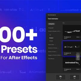 Videohive Text Animator – One Click Text Presets
