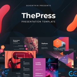 ThePress – Animated Powerpoint Template Free Download