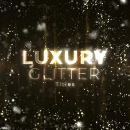 Videohive Luxury Glitter Titles 25459706 Free Download