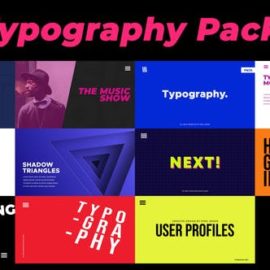 Videohive Rama – Modern Typography Pack 24927160 Free Download