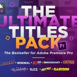 Videohive The Ultimate Titles Pack – Premiere Pro 25509371 Free Download