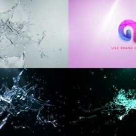 Videohive Water Splash Logo Reveal 2 25518227 Free Download