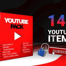 Videohive Youtube Pack – MOGRT for Premiere 25269361