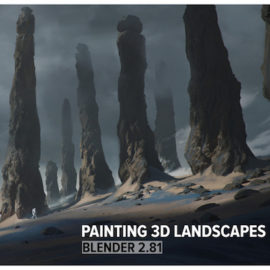 Gumroad Painting 3D Landscapes Free Download