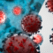 Microscopic View of Coronavirus Disease Mockup Free Download