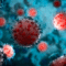 Microscopic View of Coronavirus Disease Mockup Free Download