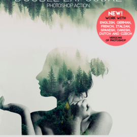 Double Exposure Photoshop Action Free Download
