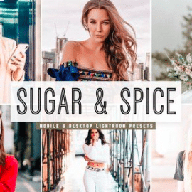 Sugar & Spice Mobile & Desktop Lightroom Presets Free Download