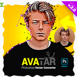 Vector Converter – Avatar – Photoshop Plugin v2 Free Download