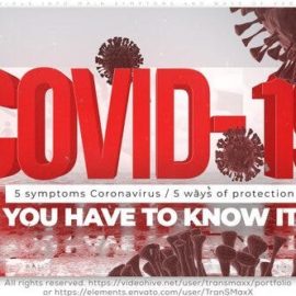 Videohive Coronavirus Info_Main Symptoms and Ways of Protection Free Download