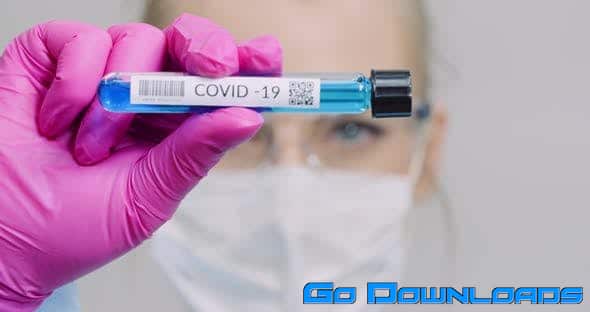 Videohive Researcher Holding Covid-19 Sample Tube in Hand (Stock Footage) Free Download