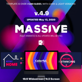 Massive X Presentation Template v.4.9 Fully Animated Free Download