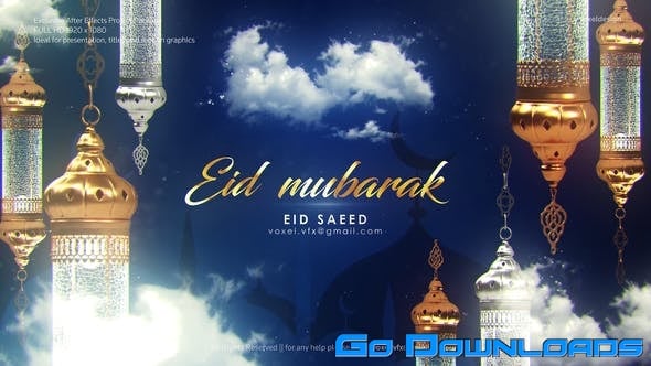 Videohive Eid Mubarak Eid Saeed Opener Free Download