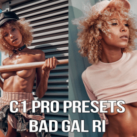 Bad Gal Ri pro presets for Capture One