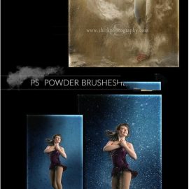 Shirk Photography Powder Photoshop Brush Collection Tutorial Free Download