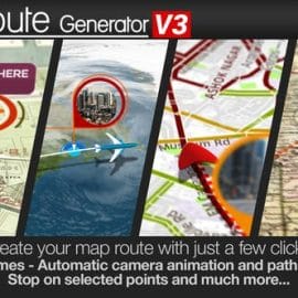 Videohive Map Route Generator v3 Free Download