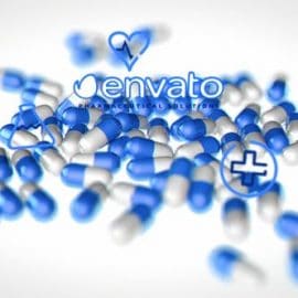 Videohive Medical Pills Background Projection Free Download