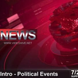 Videohive News Intro – Political Events Free Download