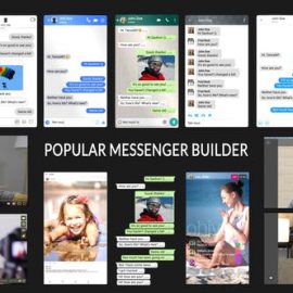 Videohive Popular Messenger Builder v3.0
