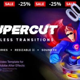 Videohive Transitions SuperCut v1.1 Free Download