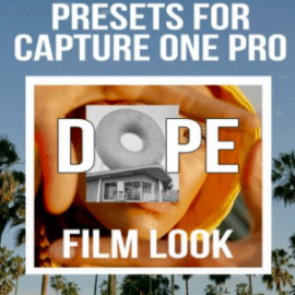 DOPE film look presets for Capture One Free Download