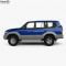 Toyota Land Cruiser Prado 5-door 1999 3D model Free Download