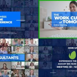 Videohive Online Meeting Video Conference Promo Free Download
