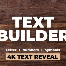 Videohive Text Builder Free Download