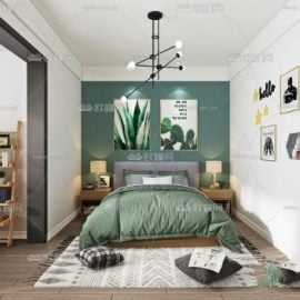 Modern Style Bedroom 459 Free Download