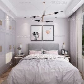 Modern Style Bedroom 460 Free Download