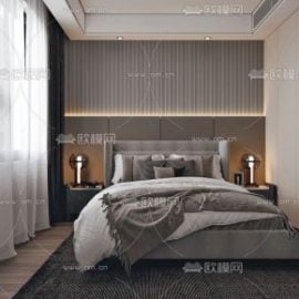 Modern Style Bedroom 457 Free Download