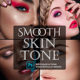 GraphicRiver – Smooth Skin Tone – Photoshop Action 26544072