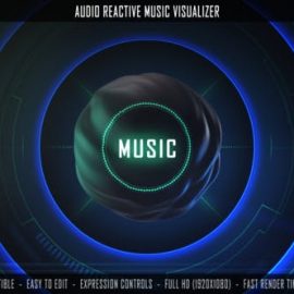 Videohive Audio Reactive Music Visualizer Free Download