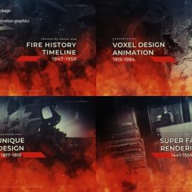 Videohive Fire History Timeline Free Download