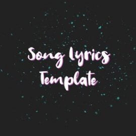 Videohive Lyrics Template Free Download
