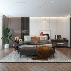 Modern Style Bedroom 495 Free Download