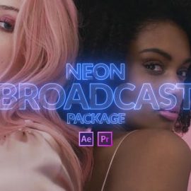 Videohive Neon Broadcast Package 24236216 Free Download